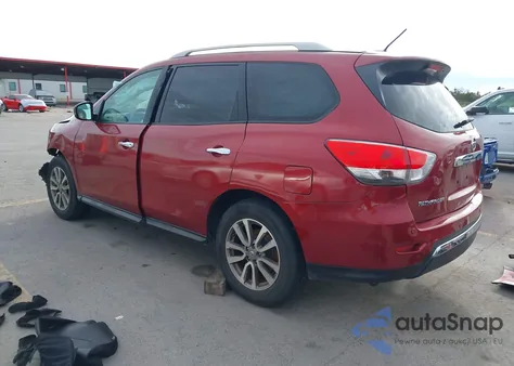 2015 Nissan Pathfinder Platinum/S/Sl/Sv из США, поврежденный, VIN 5N1AR2MN4FC647631